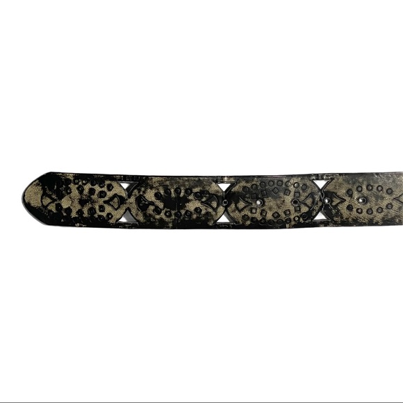 YMI Jeanswear Western Bling Buckle Fashion Belt (Bling Buckle Only) - Picture 9 of 13